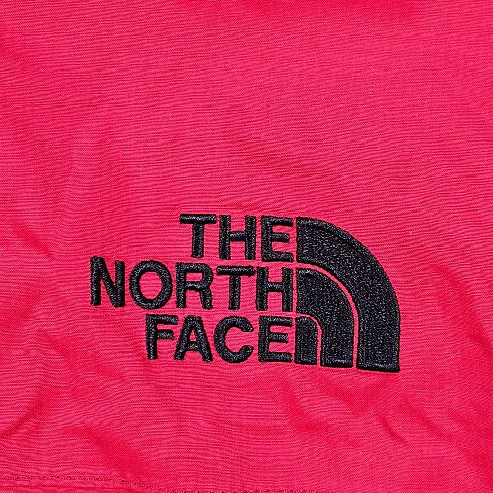 NEW North Face DryVent Rain Jacket Mens Medium Red Full Zip Hooded Waterproof
